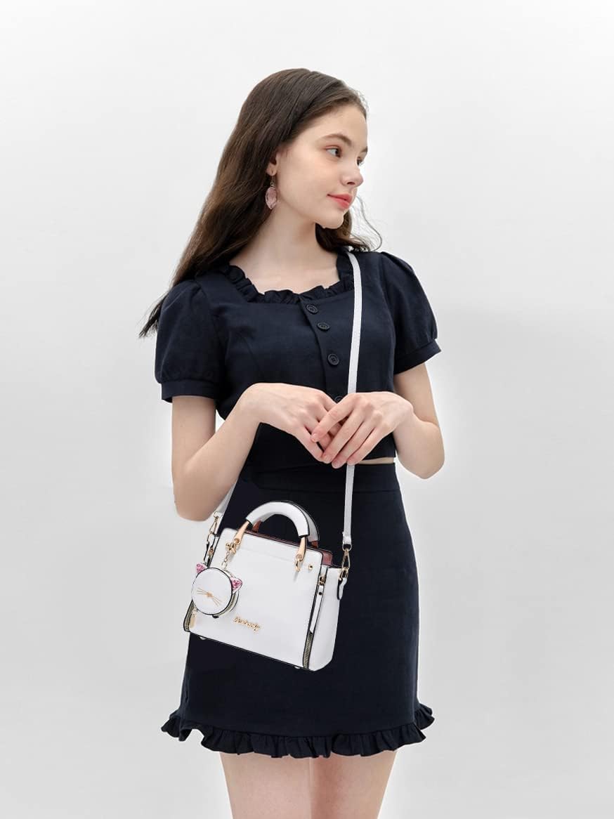 Xiaoyu Fashion Purses and Handbags for Women Ladies Crossbody Bags Top Handle Satchel Shoulder Bags Small Totes