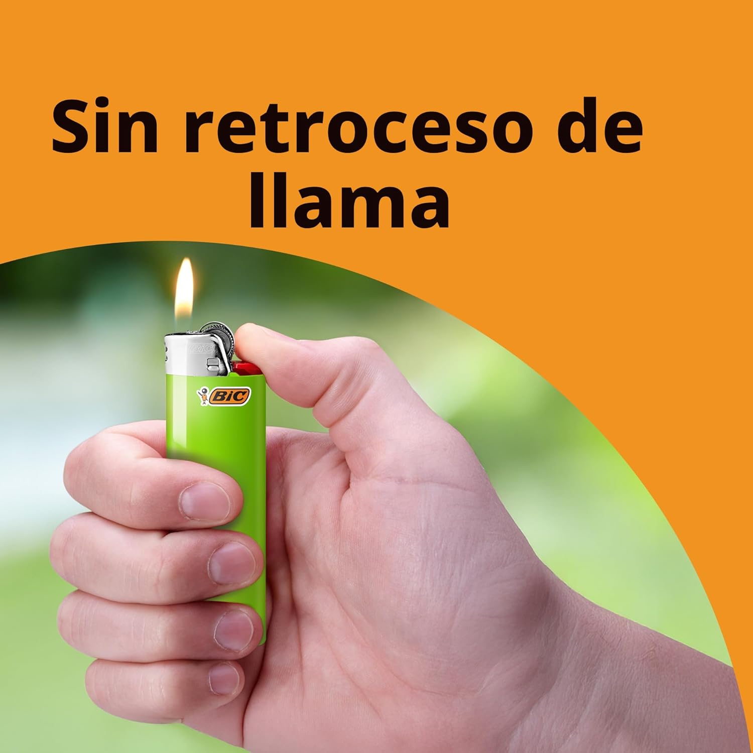 BIC Maxi encendedores de bolsillo, fiables y duraderos, varios colores, paquete de 10 (los colores pueden variar)