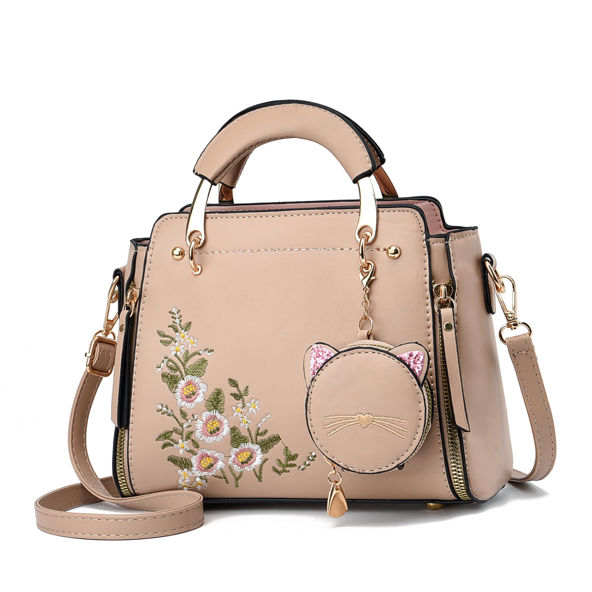 Xiaoyu Fashion Purses and Handbags for Women Ladies Crossbody Bags Top Handle Satchel Shoulder Bags Small Totes