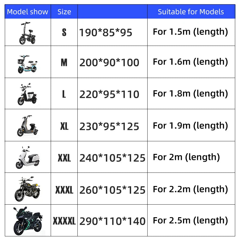 Premium Indoor/Outdoor Motorcycle Cover