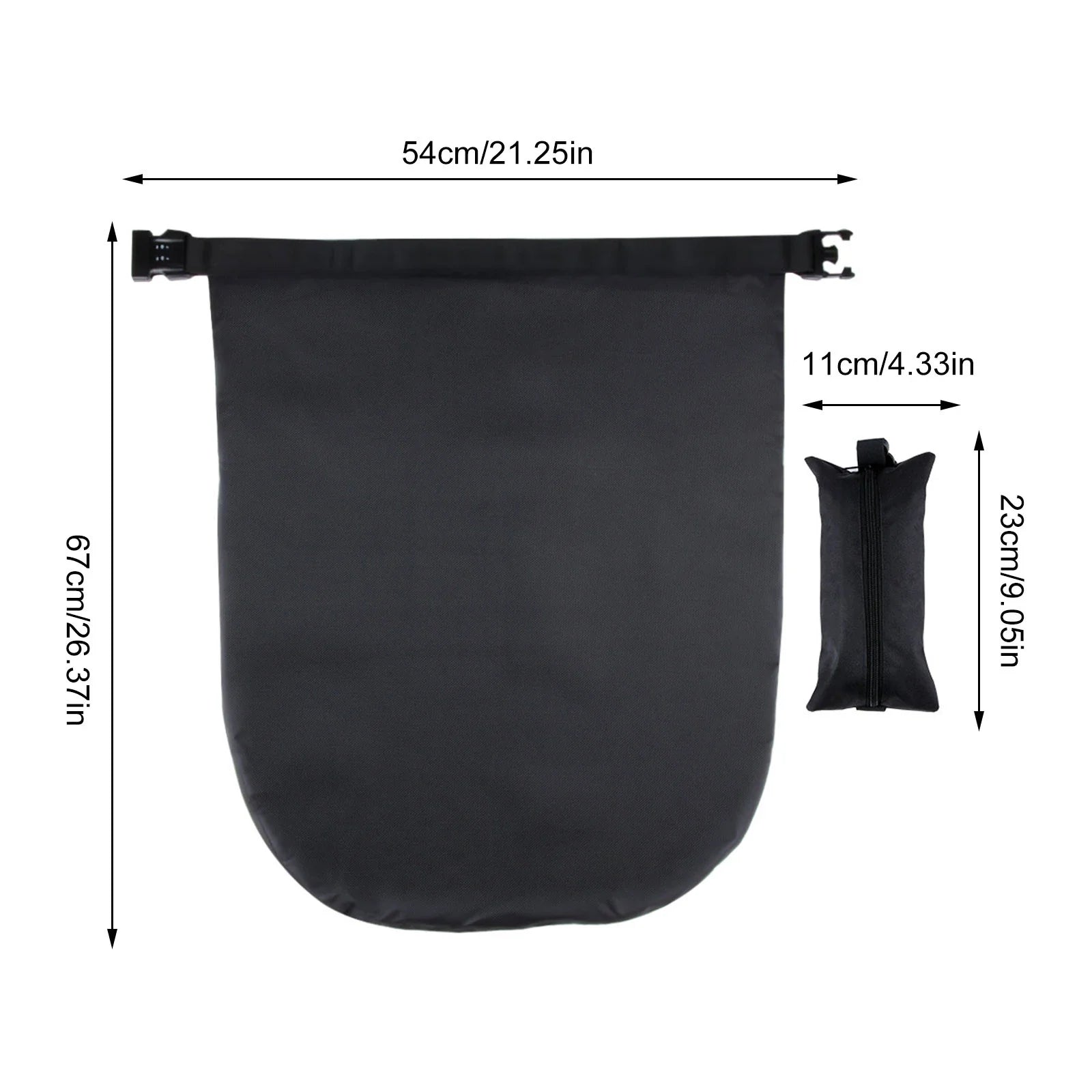 Motorbike Helmet Bag Waterproof Combination Lock Anti-Theft Luggage Storage Bag Rider Portable