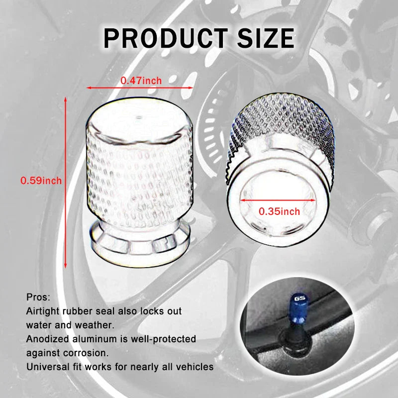 Motorcycle Valve Stem Caps