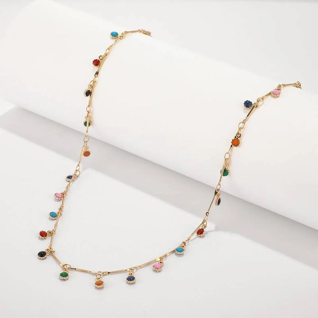 Bohemian Gold Necklace