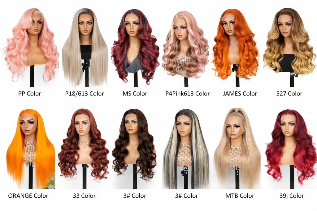 Ash Blonde Straight 24' Brazilian Human Hair Lace Closure Wigs With Baby Hair | Zernabella
