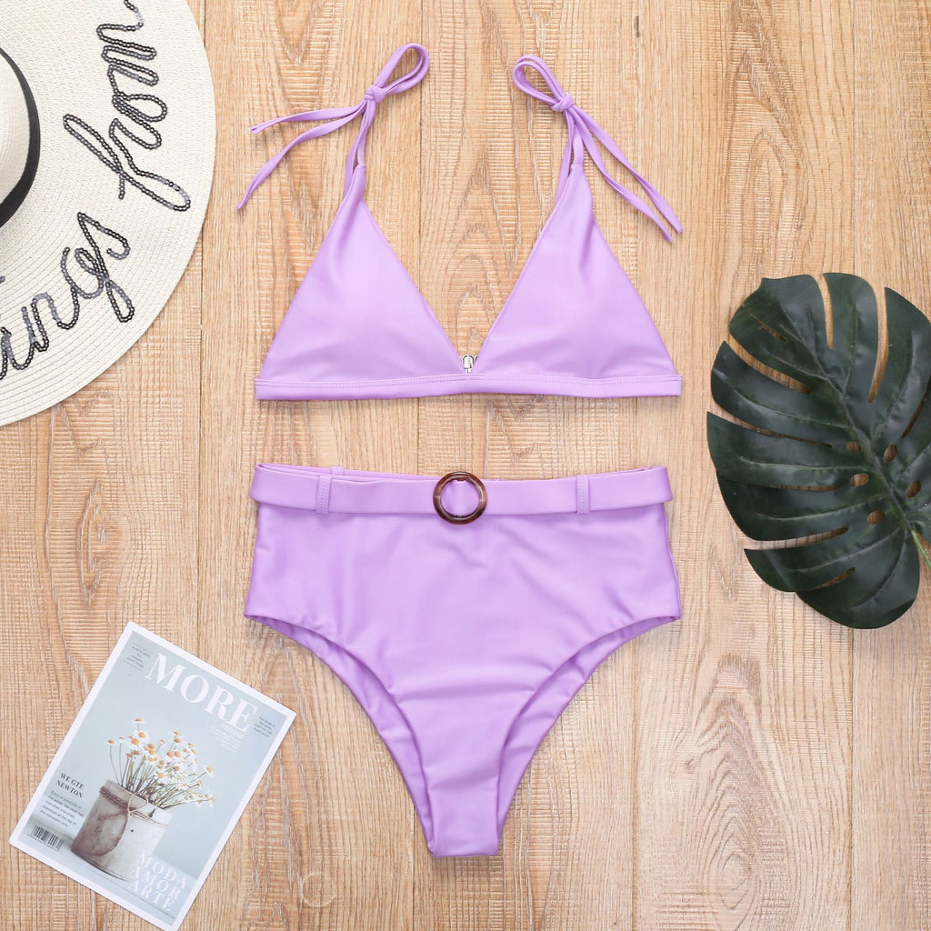 2020 Women's High-Waisted Sexy Bikini Swimwear