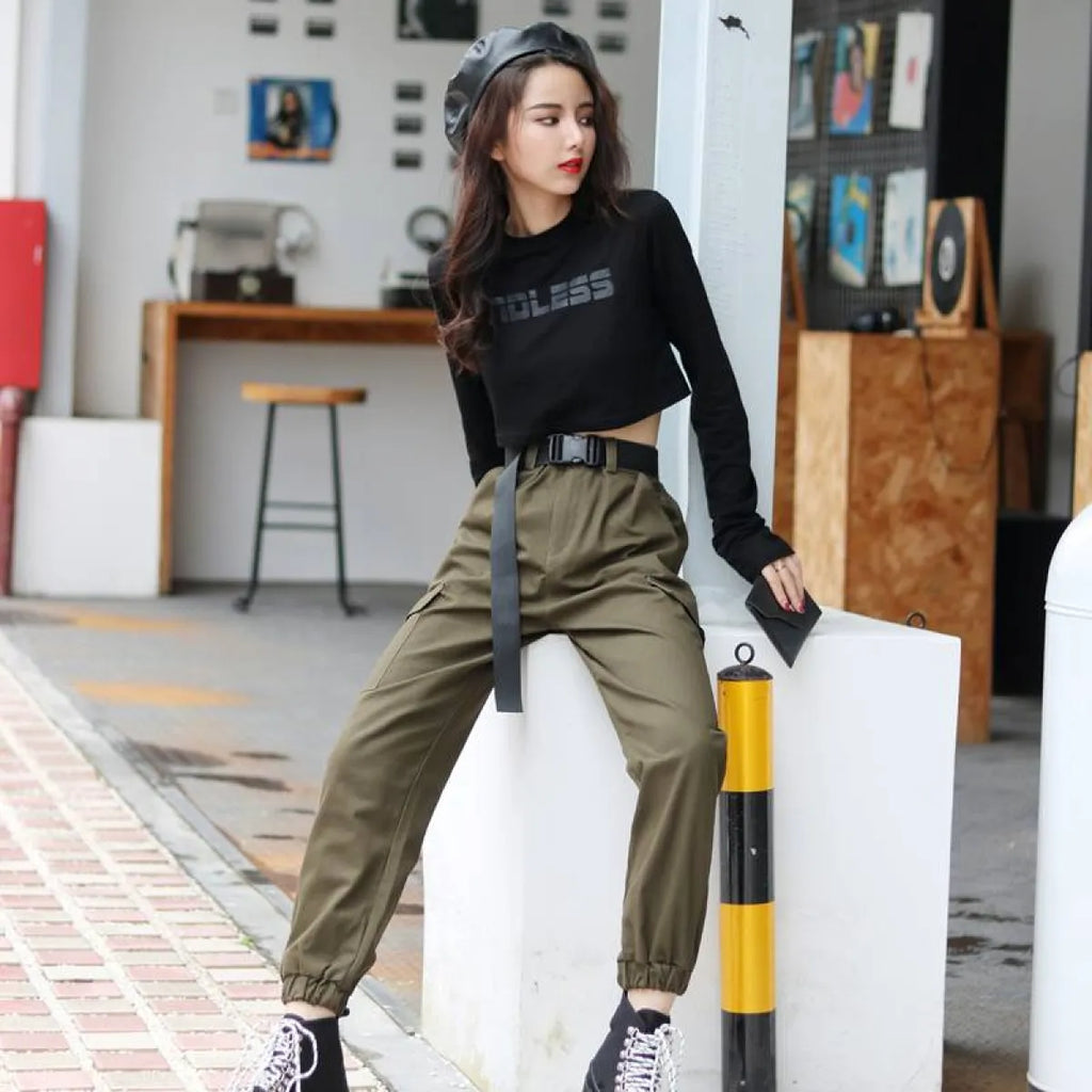 Ankle-Length Korean Jeans