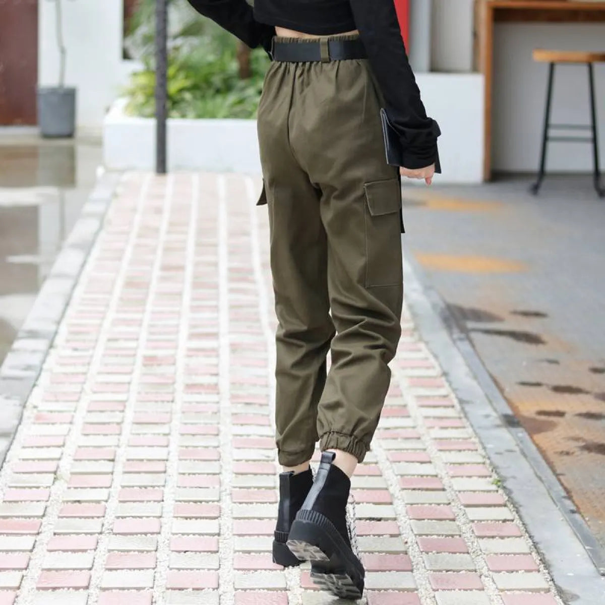 Ankle-Length Korean Jeans